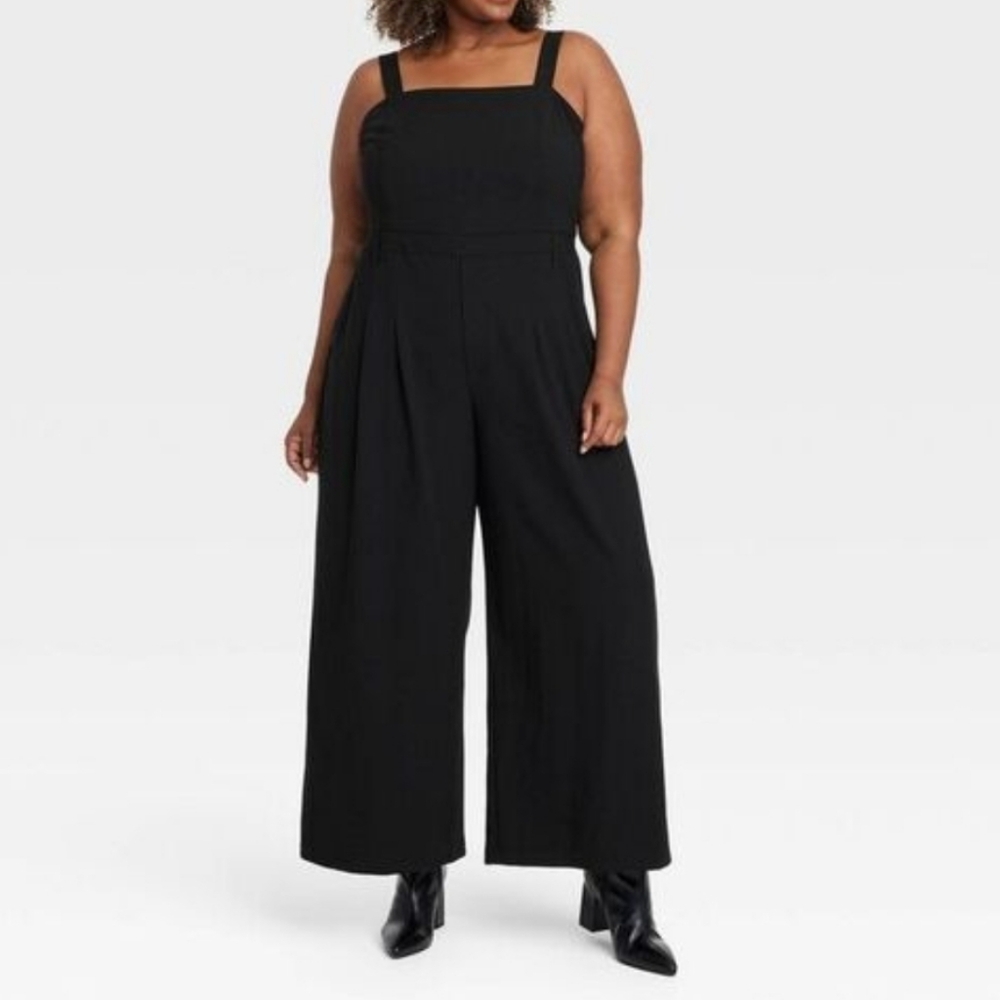 Ava & Viv Classic Black Jumpsuit